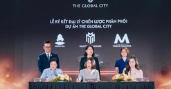 Đại lý chiến lược Megan Holdings ký kết với Masterise Homes, chính thức phân phối siêu phẩm phân khu cao tầng The Global City