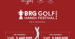 Giải gôn thường niên BRG Golf Hanoi Festival 2024 chính thức chào đón các gôn thủ trong nước và quốc tế tại Kings Island Golf Resort và Legend Hill Country Club
