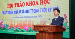 Bắc Giang: Phần lớn dự án nhà ở xã hội chậm tiến độ