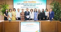 ABBank được vinh danh Ngân hàng có “Chất lượng điện thanh toán quốc tế xuất sắc 2024"