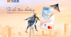 Tự do tận hưởng, thoải mái chi tiêu với thẻ tín dụng miễn 100% phí của SHB