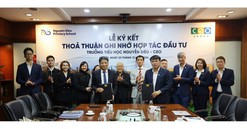 Tập đoàn CEO và Trường Nguyễn Siêu hợp tác phát triển giáo dục