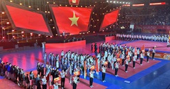 Màn khai mạc ấn tượng của Giải Taekwondo Cảnh sát châu Á mở rộng 2024