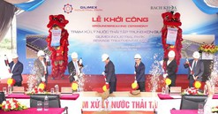 Thừa Thiên Huế: Khởi công Trạm xử lý nước thải tập trung Khu công nghiệp Gilimex