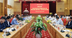 Họp Ban chỉ đạo Dự án đường bộ cao tốc Đồng Đăng (Lạng Sơn) - Trà Lĩnh (Cao Bằng)