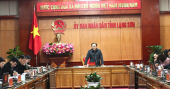 Lạng Sơn: UBND tỉnh họp chuyên đề tháo gỡ khó khăn vướng mắc giải phóng mặt bằng các dự án