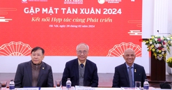 Gặp mặt tân xuân giữa ba hiệp hội VNREA, VITA và BAOOV