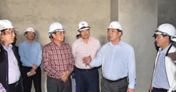 Cao Bằng: Bí thư Tỉnh ủy kiểm tra tiến độ thực hiện một số dự án xây dựng trên địa bàn tỉnh