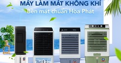 Điện máy Gia dụng Hoà Phát ra mắt bộ sưu tập quạt điện và máy làm mát không khí mới