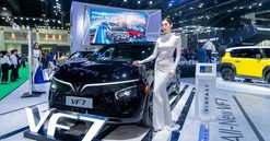 Dàn xe điện VinFast gây ấn tượng tại Triển lãm Ô tô Quốc tế Bangkok 2024