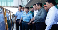 Thủ tướng Phạm Minh Chính khảo sát, chỉ đạo giải quyết các vấn đề cấp bách tại Phú Quốc