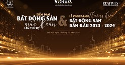 Ngày mai diễn ra Diễn đàn Bất động sản Mùa Xuân thường niên lần thứ IV và Lễ Vinh danh thương hiệu Bất động sản dẫn đầu năm 2023 - 2024