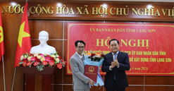 Lạng Sơn: Bổ nhiệm Giám đốc Sở Xây dựng