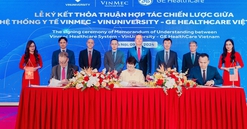 Vinmec-VinUni-GE Health Care hợp tác đào tạo thực hành y khoa chuẩn quốc tế