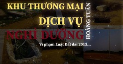 Dự án Khu thương mại, dịch vụ nghỉ dưỡng Hoàng Tuấn - Bài 2: Sở TN&MT Thanh Hoá khẳng định vi phạm pháp luật đất đai