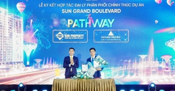 Bất động sản Bắc Bộ là đơn vị phân phối chính thức Tổ hợp căn hộ cao cấp The Pathway Sầm Sơn của Sun Group