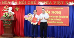 Quảng Nam có tân Giám đốc sở Tài nguyên và Môi trường