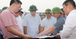 Bí thư Tỉnh ủy Sơn La kiểm tra một số dự án trên địa bàn Thành phố