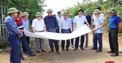Sơn La: Đẩy nhanh tiến độ Dự án hệ thống kênh mương thủy lợi Nà Sản