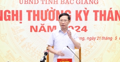 Bắc Giang yêu cầu đẩy nhanh tiến độ GPMB và giải ngân vốn đầu tư công