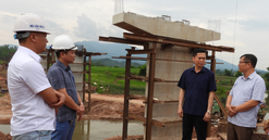 Lạng Sơn: Lãnh đạo HĐND tỉnh kiểm tra dự án nâng cấp Quốc lộ 4B đoạn Km 18 đến Km 80