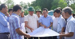 Quảng Trị: Kiểm tra tiến độ thực hiện giải phóng mặt bằng dự án cảng hàng không