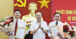 Sở Kế hoạch và Đầu tư Hà Tĩnh có 2 tân Phó Giám đốc