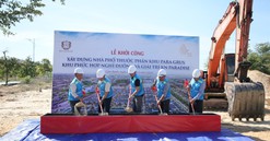Khánh Hoà: Chủ đầu tư KN Cam Ranh khởi công xây dựng khu nhà phố Para Grus
