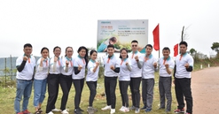 ABBANK thành công gây quỹ 50.000 cây gỗ lớn cho các gia đình khó khăn tỉnh Quảng Bình