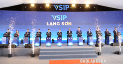 Khởi công Khu công nghiệp VSIP Lạng Sơn: Cụ thể hóa chủ trương tập trung phát triển công nghiệp của tỉnh