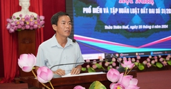 Thừa Thiên Huế: Tập huấn Luật Đất đai năm 2024