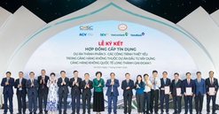 Vietcombank và ACV tổ chức lễ ký kết hợp đồng cấp tín dụng (hợp vốn) trị giá 1,8 tỷ USD cho dự án Cảng hàng không quốc tế Long Thành