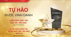 SeABank được vinh danh giải thưởng quốc tế Ngân hàng Quản trị rủi ro xuất sắc và Ngân hàng sáng tạo xuất sắc