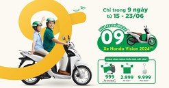 Mua xe - Trúng xe với “9 ngày vàng - Ngập tràn ưu đãi” cùng FE CREDIT