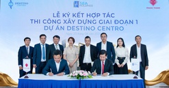 Long An: Seaholdings hợp tác cùng nhà thầu Phước Thành tại Destino Centro