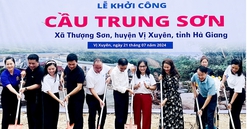 Hà Giang: Kết nối “huyết mạch” giao thông về thôn, bản ở Vị Xuyên