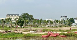 Dự án Khu đô thị Economy City Hưng Yên đang làm hạ tầng, môi giới dụ dỗ khách hàng "xuống tiền"