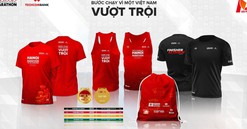 Giải Marathon Quốc tế Hà Nội Techcombank ra mắt bộ vật phẩm phiên bản đặc biệt kỷ niệm 70 năm Giải phóng Thủ đô
