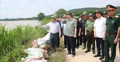 Tổng Bí thư, Chủ tịch nước Tô Lâm kiểm tra công tác phòng, chống lụt bão và thăm hỏi nhân dân vùng lụt, bão tại Tuyên Quang