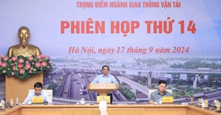 Thủ tướng chủ trì phiên họp về 40 dự án GTVT trọng điểm, quan trọng quốc gia