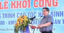 Thủ tướng phát lệnh khởi công tuyến cao tốc 10.000 tỷ đồng tại Tây Bắc