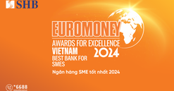 SHB được Euromoney vinh danh là "Ngân hàng SMEs tốt nhất Việt Nam"
