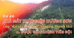 Hà Tĩnh: Dự án Nhà máy Thủy điện Hương Sơn được điều chỉnh tiến độ