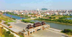 Huyện vừa lên thành phố, thuộc tứ giác kinh tế của miền Bắc, đấu giá đất cao vượt mức khởi điểm 178%