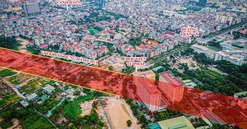 Vị trí dự kiến xây hầm chui 2.300 tỷ kết nối 4 tuyến vành đai trọng yếu của Thủ đô