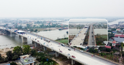 Hôm nay, Nam Định chính thức hợp long cây cầu trên tuyến đường 6.400 tỷ