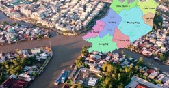 Chỉ vài năm nữa sẽ hình thành 2 thị xã mới giáp ranh thành phố trực thuộc Trung ương duy nhất của ĐBSCL