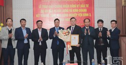 Thái Nguyên: Trao giấy chứng nhận đầu tư trên 4.100 tỷ đồng cho Công ty CP Tập đoàn BMK