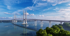 Cây cầu gần 7.000 tỷ, cách cầu dây văng đầu tiên do Việt Nam thiết kế 3,8km sẽ thông xe vào dịp đặc biệt của năm 2025