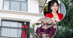 Ngợp mắt với không gian hoàng gia bên trong căn biệt thự to nhất Bắc Giang của nữ MC Mai Ngọc